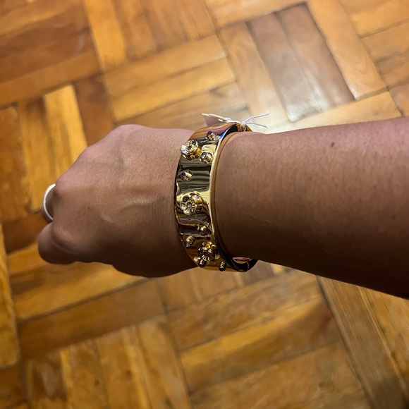 Coach Gold Embellished Bracelet - Picture 4 of 4